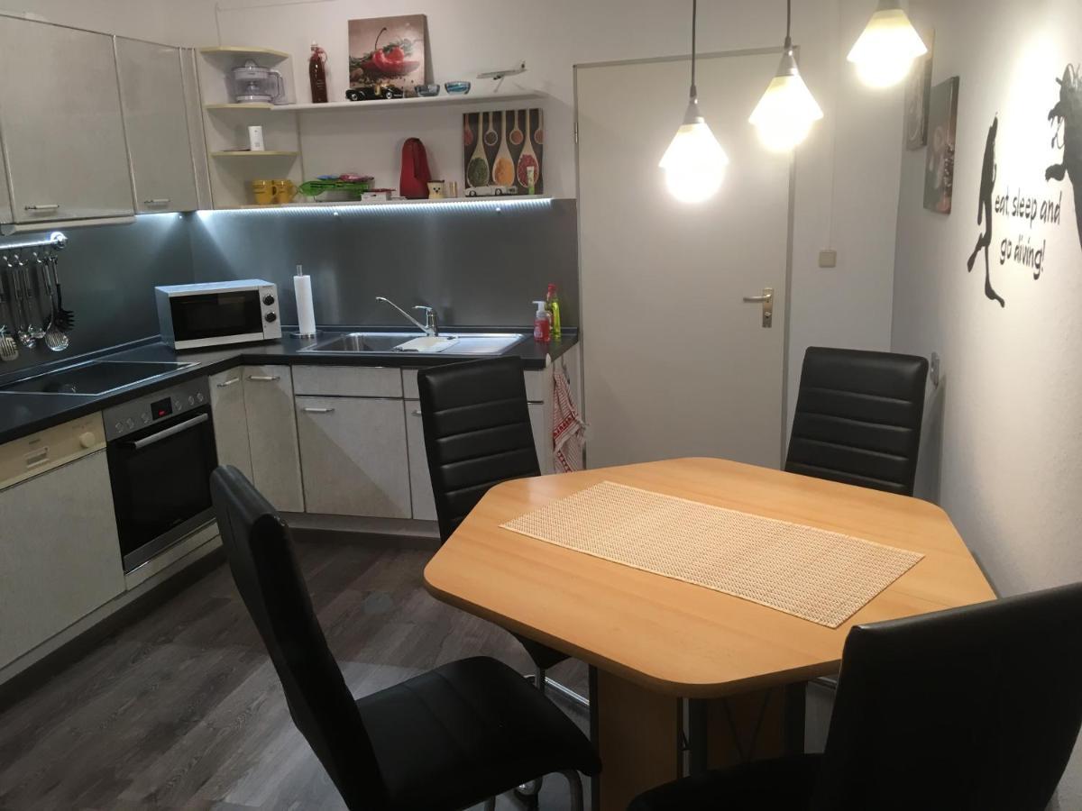 Ferienwohnung Tauchen Im Kreidesee, Keine Monteuerunterkunft Hemmoor Eksteriør bilde